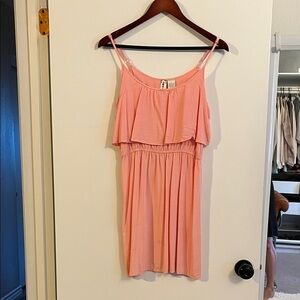 Mimi Chica Pink Layered Dress